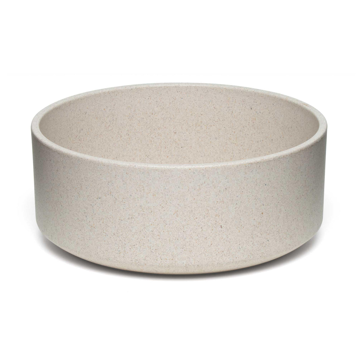 Bol Dolce Bamboo Loving Pets en oat beige pour chat, design chaleureux.