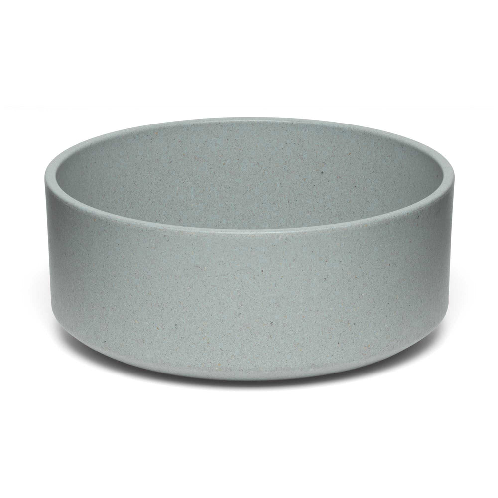 Bol Loving Pets Dolce Bamboo en ardoise, grande taille, antidérapant pour repas propres.