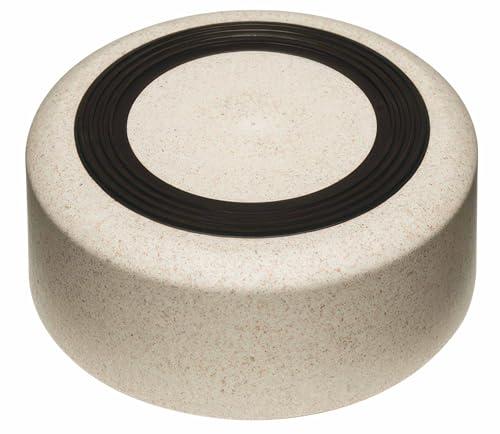 Bol Dolce Bamboo Loving Pets en ardoise pour chien, style élégant et sûr.