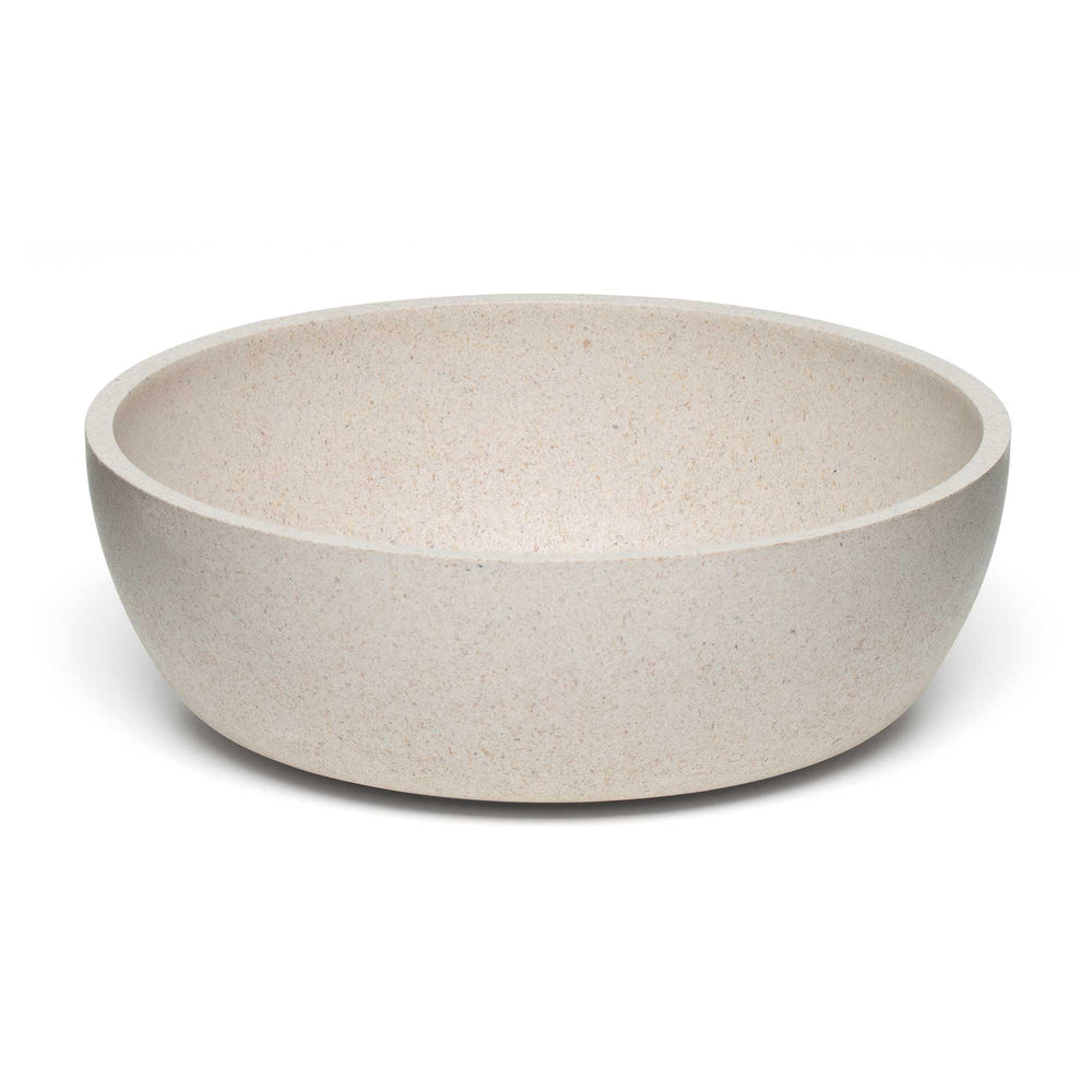 Bol Dolce Bamboo Loving Pets en beige avoine, durable et écologique pour chien.