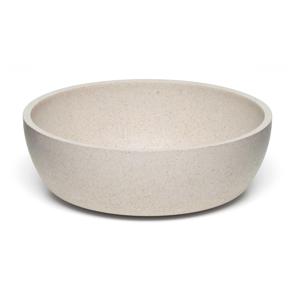 Bol Dolce Bamboo Loving Pets en beige avoine, durable et écologique pour chien.