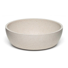 Bol Dolce Bamboo Loving Pets en beige avoine, durable et écologique pour chien.