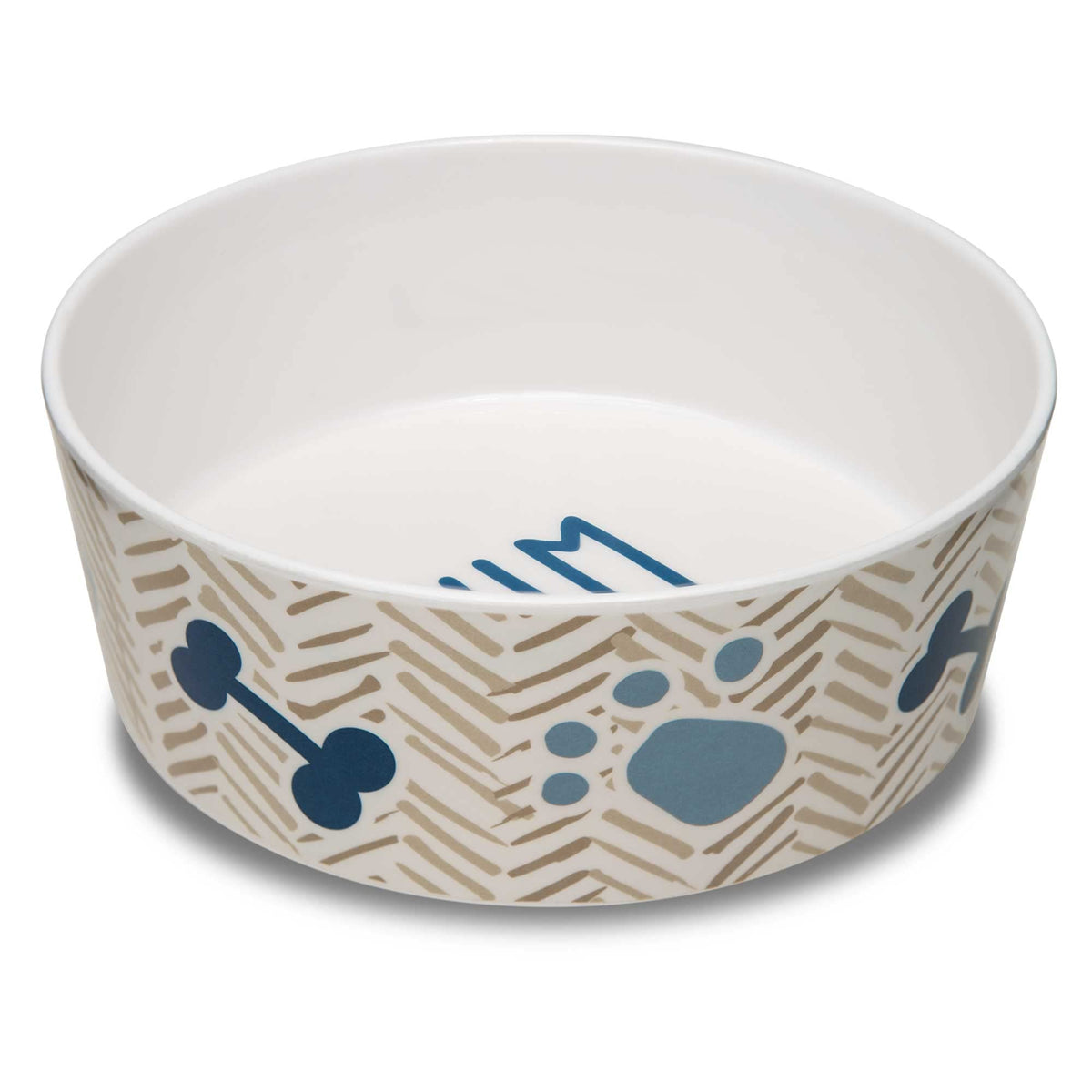 Loving Pets Dolce Moderno, assiette mélamine céramique, finition durable et chic.
