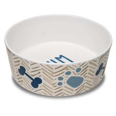 Loving Pets Dolce Moderno, assiette mélamine céramique, finition durable et chic.