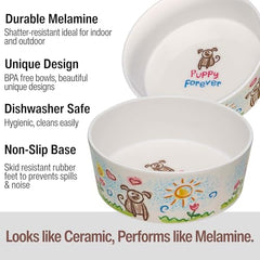 Base anti-dérapante du bol Dolce Moderno, stabilité renforcée lors des repas.