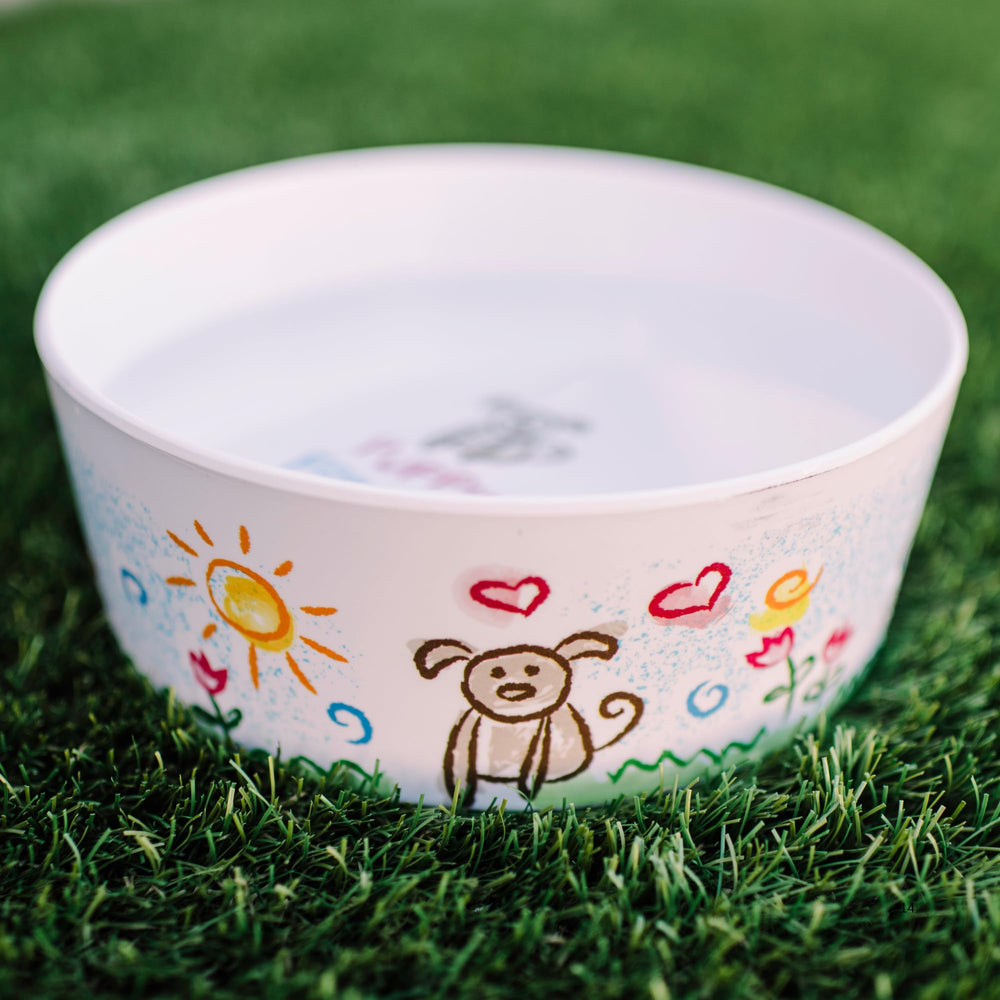 Capacité de 1400 ml du bol Dolce Moderno, pratique pour petites et moyennes races.