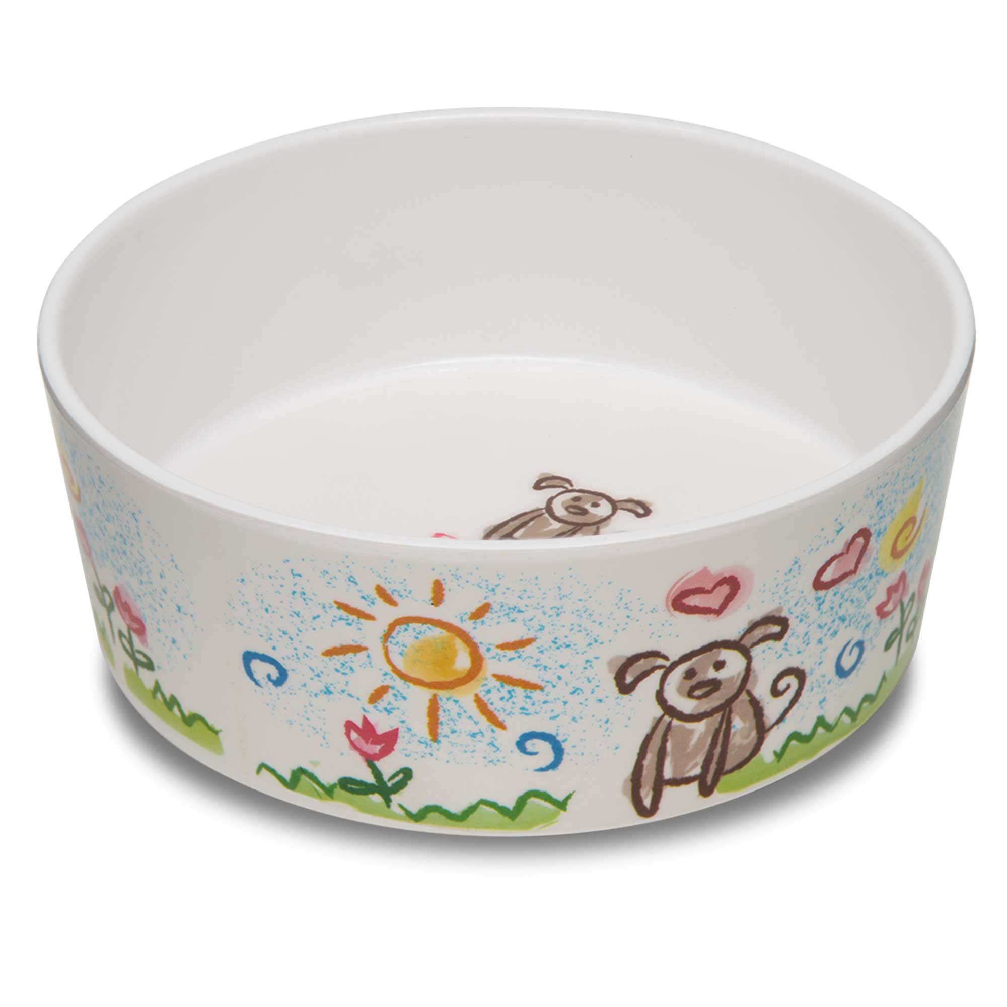 Bol Dolce Moderno de Loving Pets, aspect céramique, durable et facile à nettoyer.