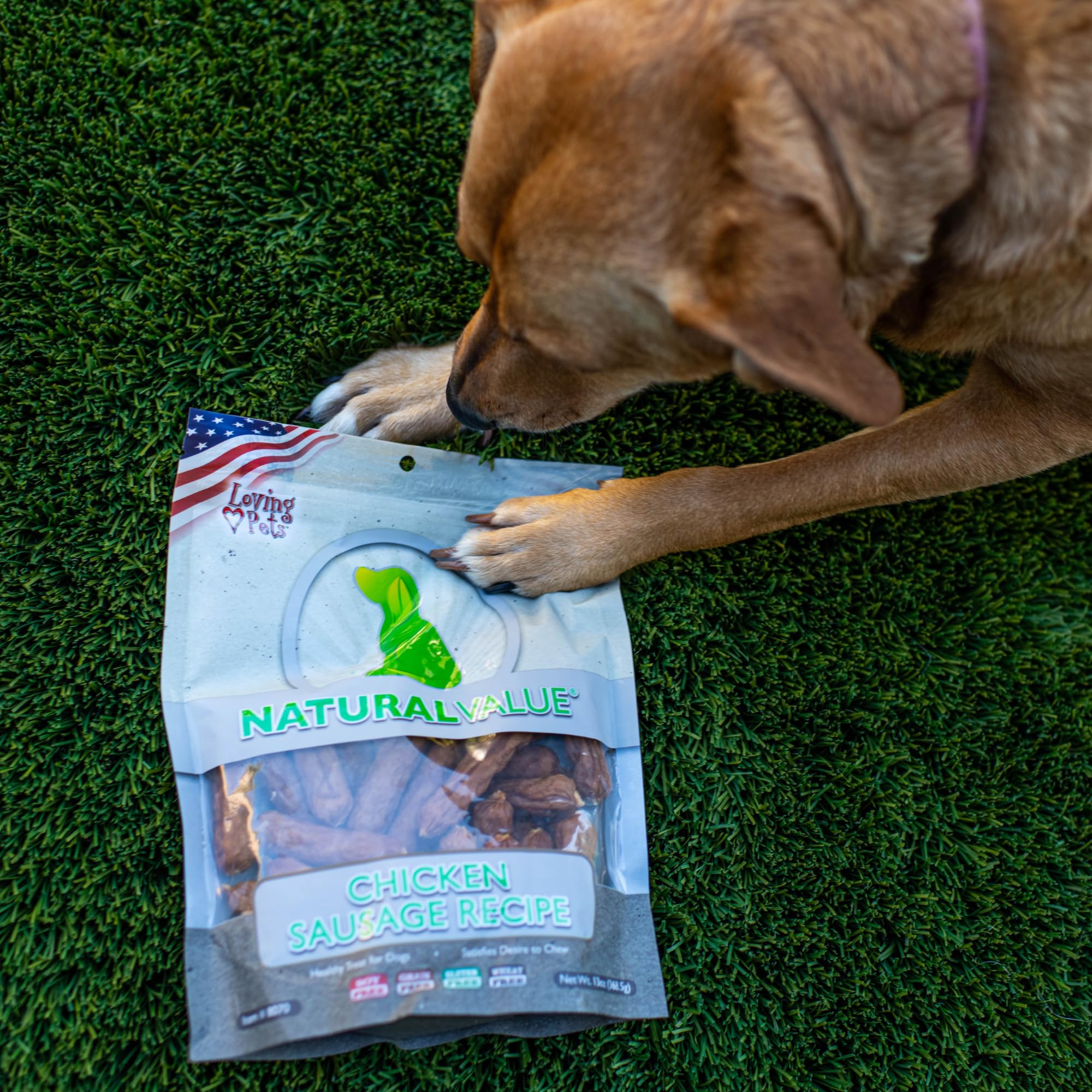 Friandises pour chiens de toutes tailles par Loving Pets, texture douce.