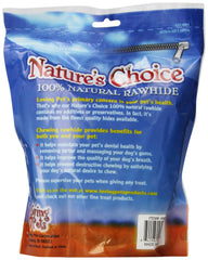 Loving Pets Nature's Choice : batonnet os brut naturel 5 pouces, pratique pour canaliser le mordilage.