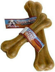 Loving Pets Nature's Choice Os Presse 12 pouces pack 5 : os durable pour la mastication.