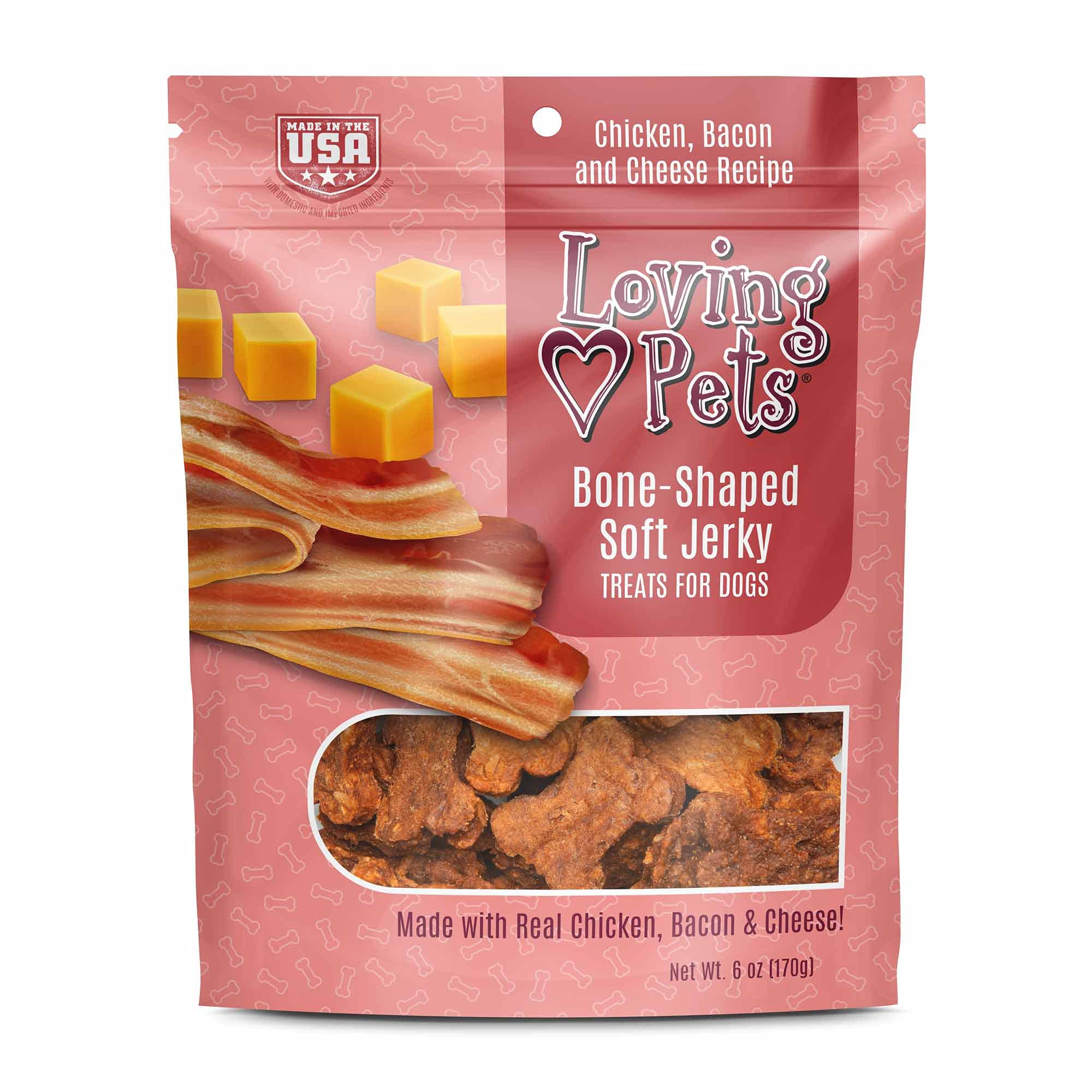 Loving Pets Soft Jerky batonnet – texture tendre pour récompenser l'entraînement