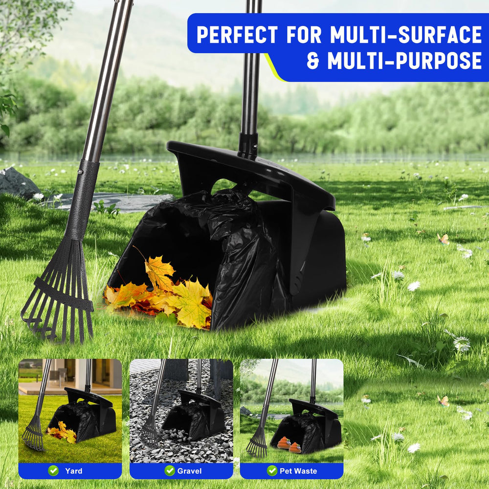 Lovinkiki outil de nettoyage du jardin pour un espace plus propre après promenade.