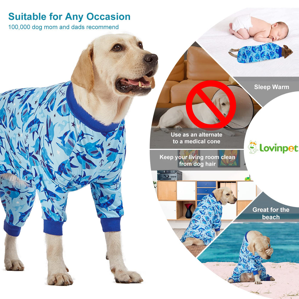 LovinPet combinaison anti-cône chien, solution pratique de récupération.