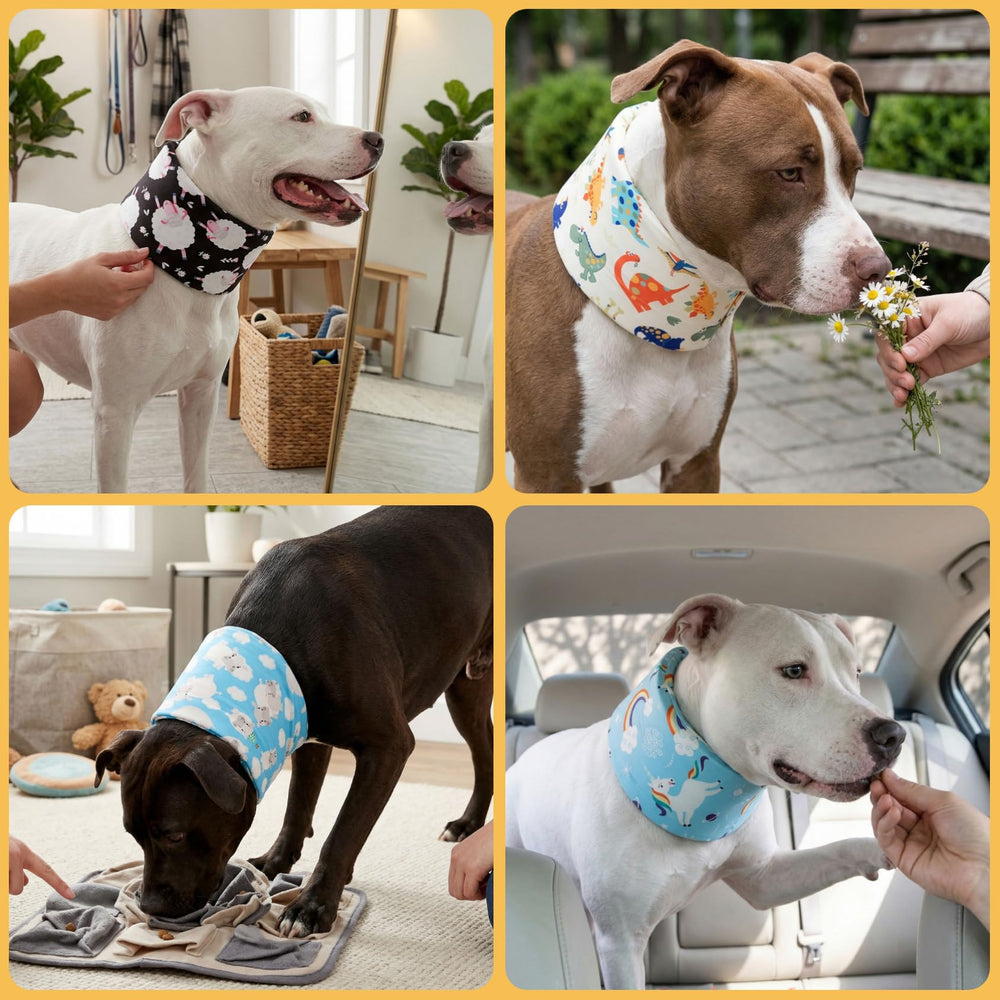 LovinPet impression dinosaure jaune pour un look ludique et rassurant.