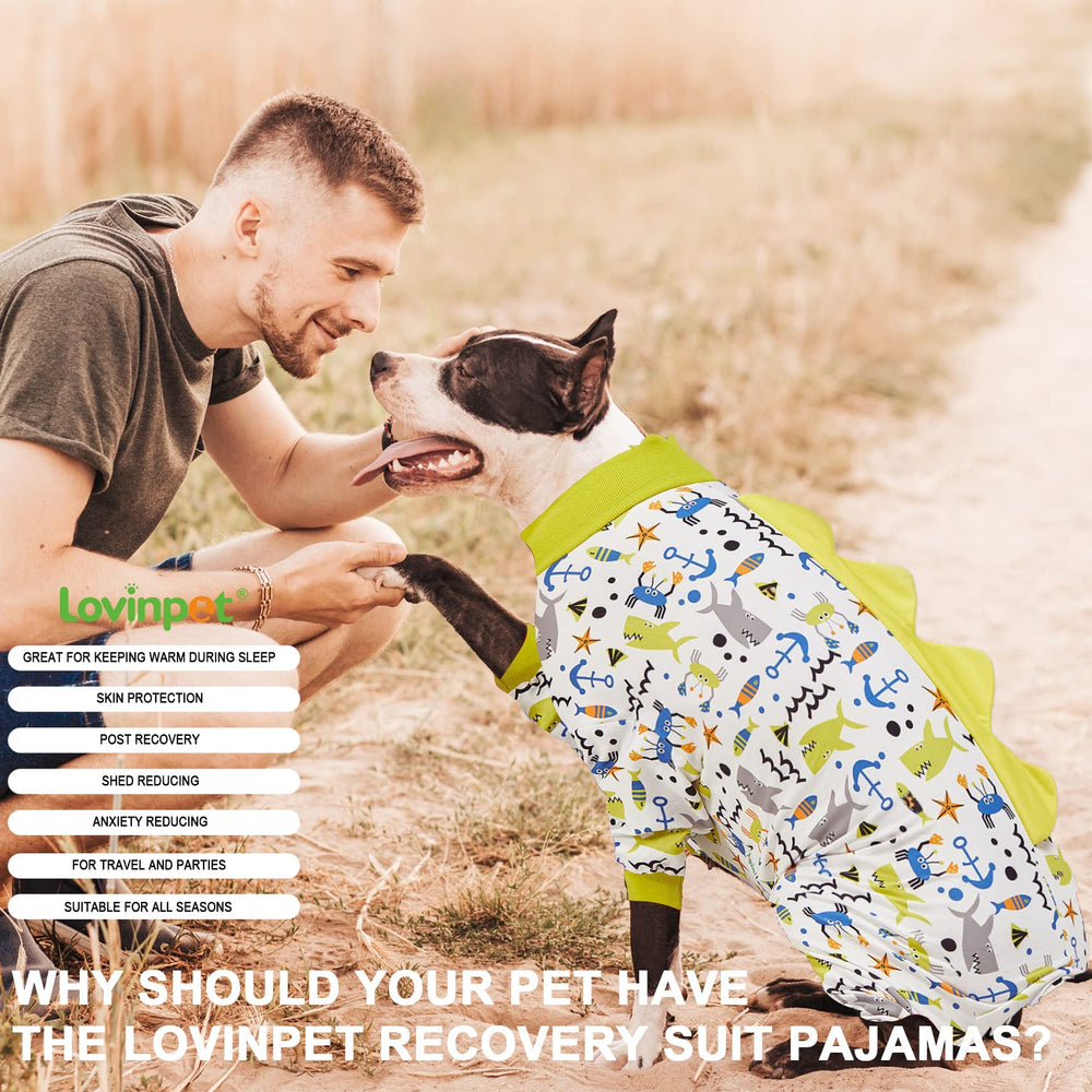LovinPet PJS taille XXL, ajustement confortable pour grands chiens.