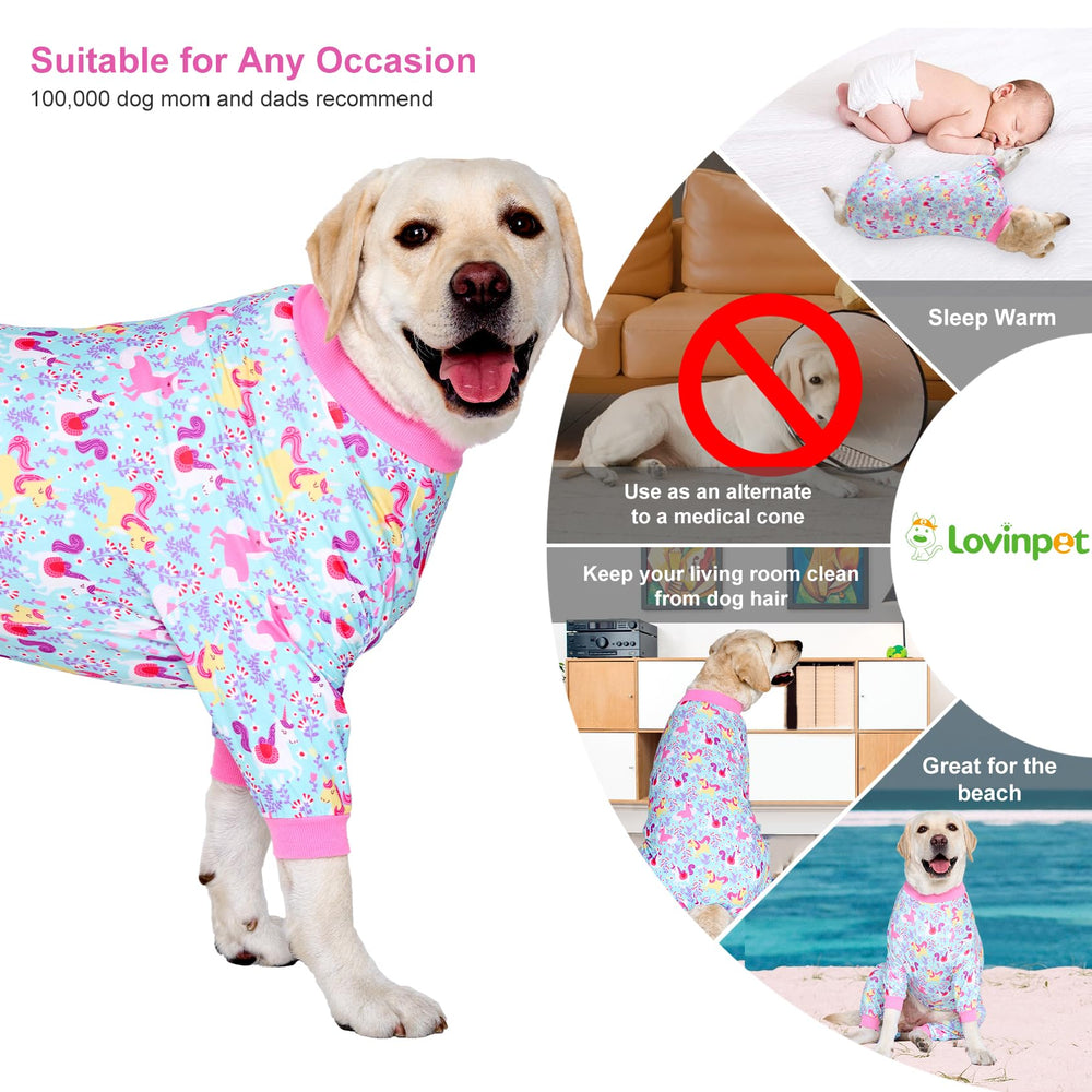 LovinPet pyjama chien convalescence, utile après chirurgie.