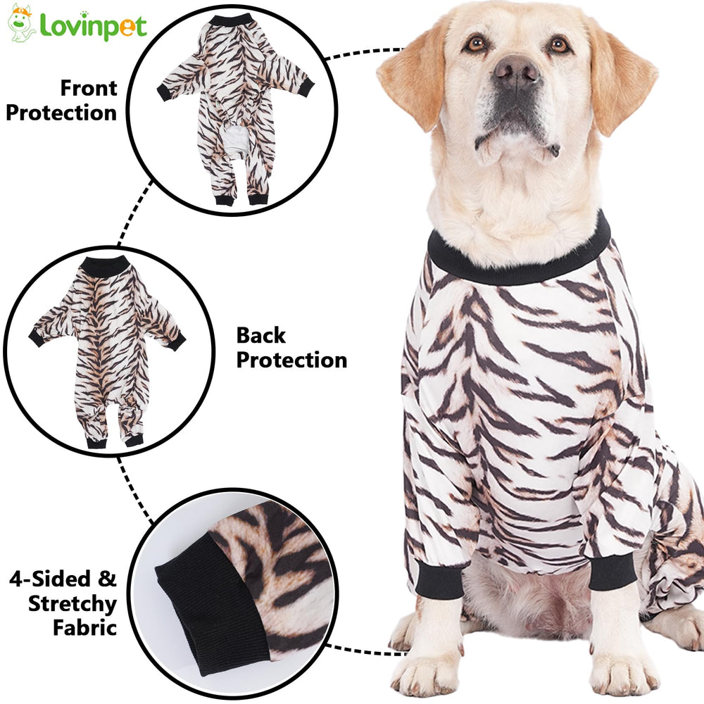 LovinPet pyjama chien grand entretien facile, lavage en machine recommandé.