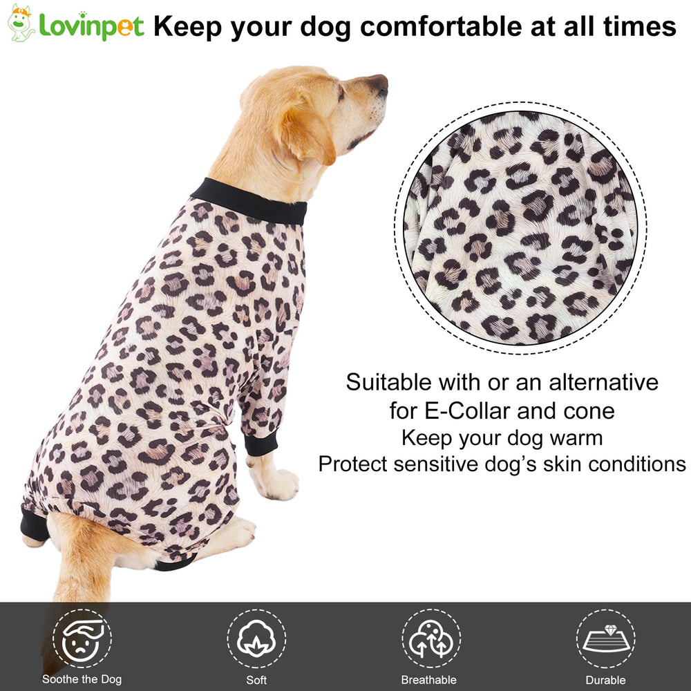 LovinPet pyjama chien grand, taille 3XL adaptée aux grands chiens.