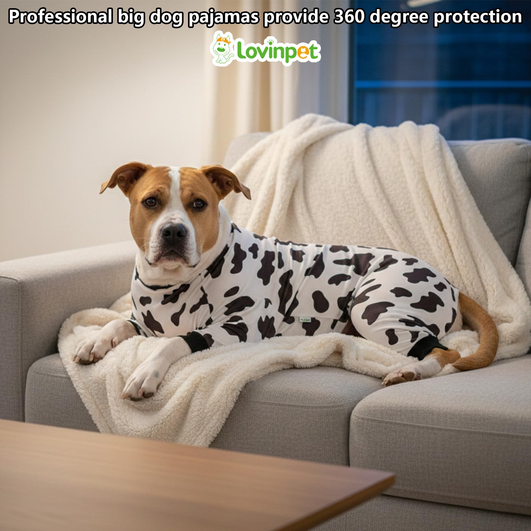 LovinPet pyjama chien gros, guide des tailles M-3XL