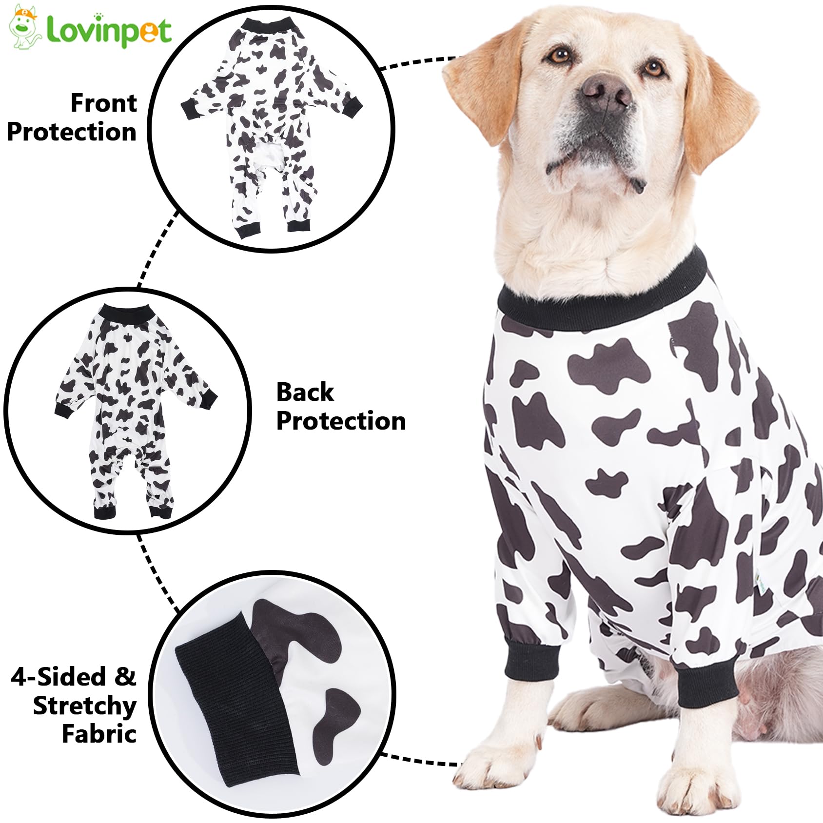 LovinPet pyjama chien gros, utilisé sur canapé pour moments cosy