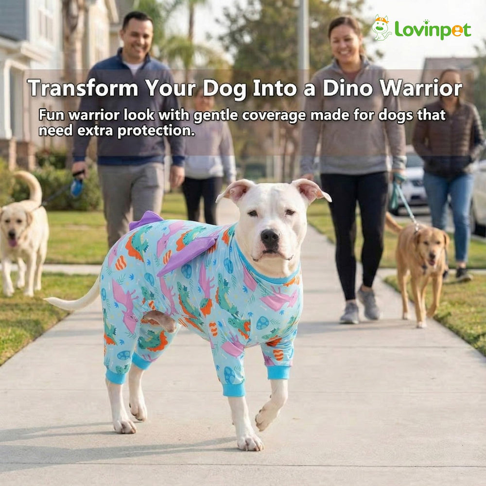 LovinPet pyjama-chien protection-incisions-post-op: protège les zones sensibles après chirurgie.