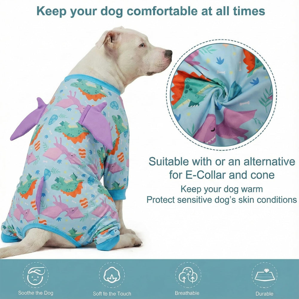 LovinPet pyjama-chien tissu-respirant-coton-polyester: tenue légère et respirante.
