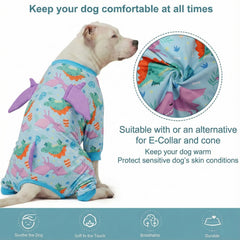 LovinPet pyjama-chien tissu-respirant-coton-polyester: tenue légère et respirante.