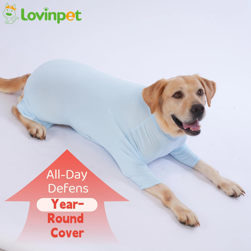 LovinPet UPF50+ base-hivernale-bleu: couche intérieure chaude.