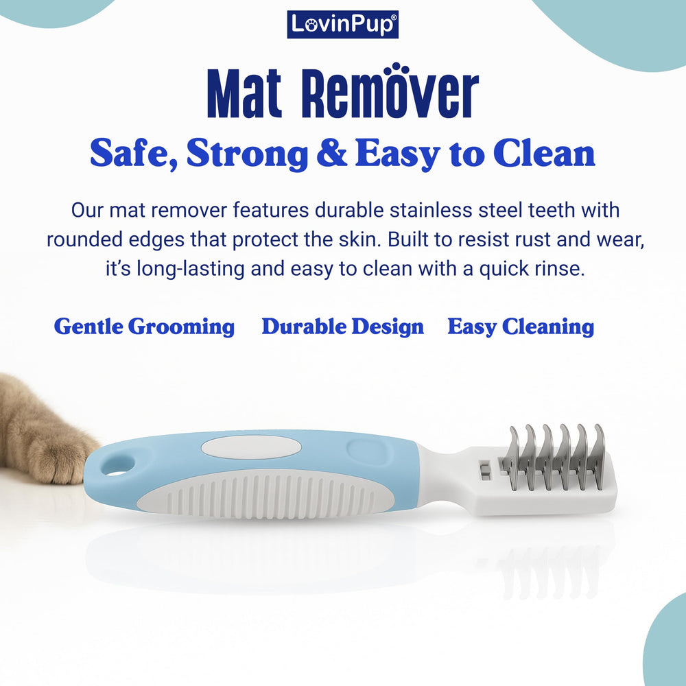 LOVINPUP Pet Mat Remover: convient a tous les types de poils chiens et chats.