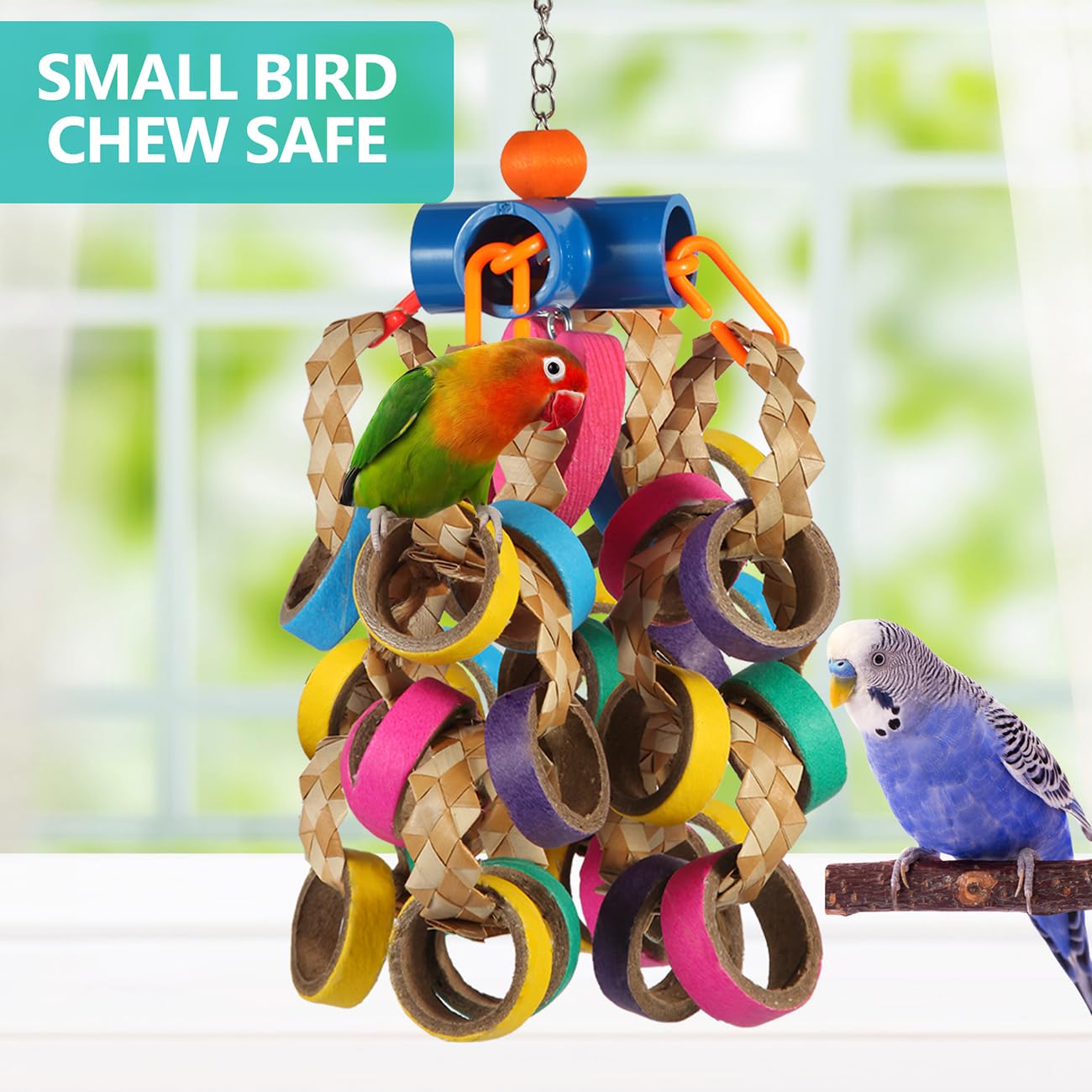 Accessoires cage lovyocoCoCo, complètent l’espace de jeu et l’enrichissement quotidien.