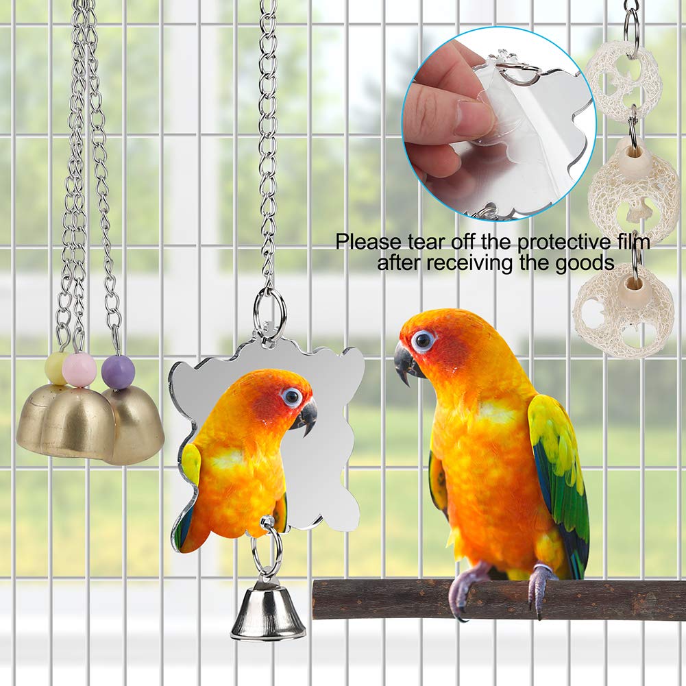 Jouet cloche miroir Lovyoco pour stimulation sensorielle et interaction.