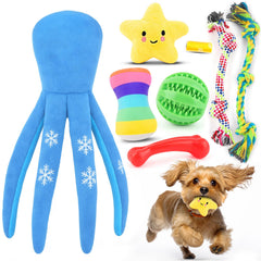 LOYEE peluche sifflet pour chiot-petit, divertissement sûr et stimulant.