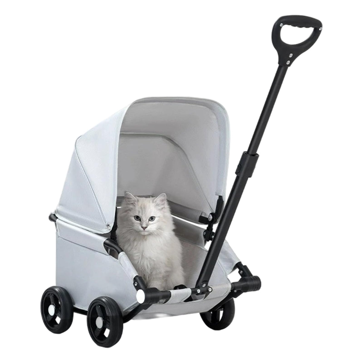 Loyimioo Poussette-chien imperméable protège votre animal lors des promenades pluvieuses.