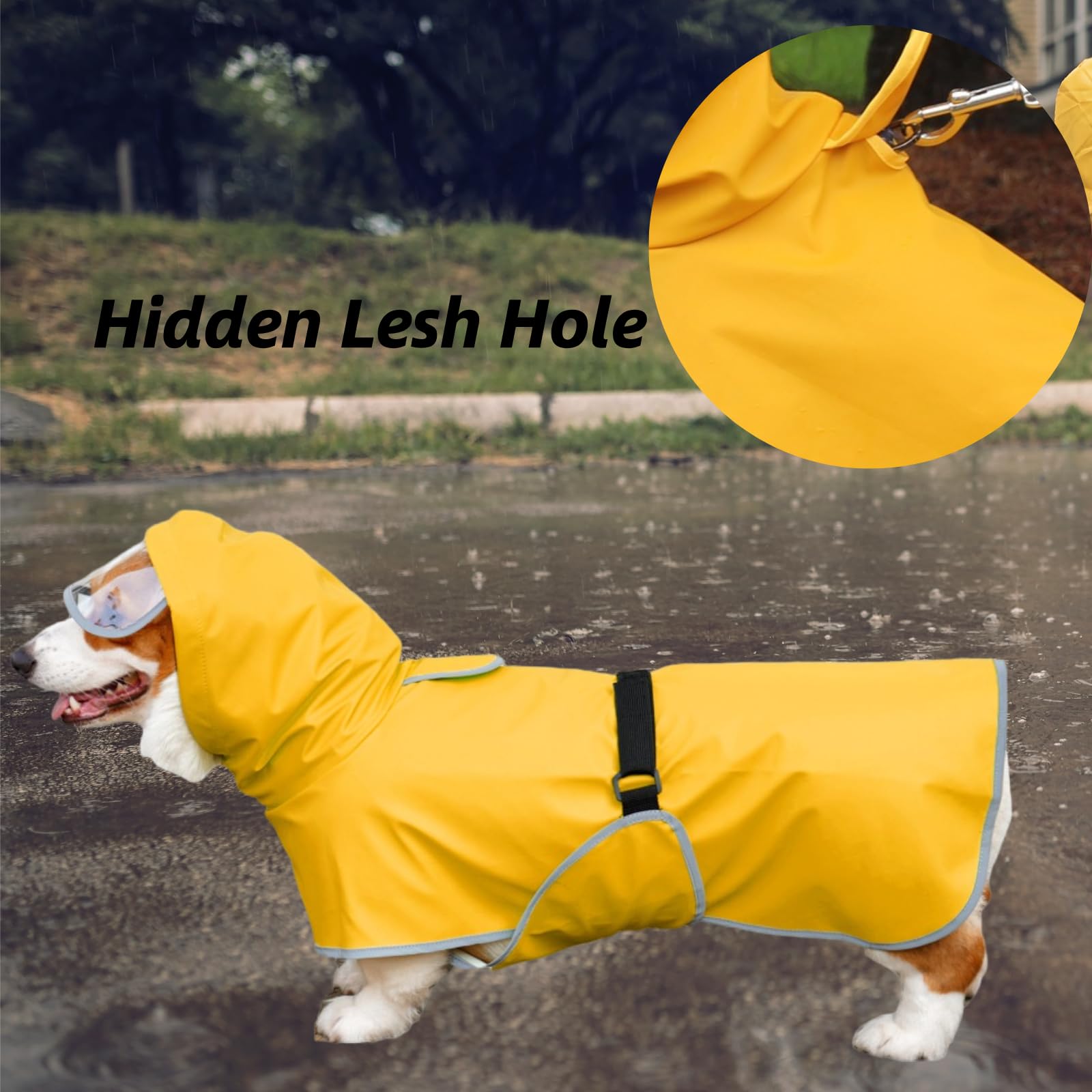 Luccalily revêtement imitation cuir imperméable garde le chien au sec.