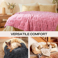 Luciphia – confort sherpa et fleece pour chien ou chat.