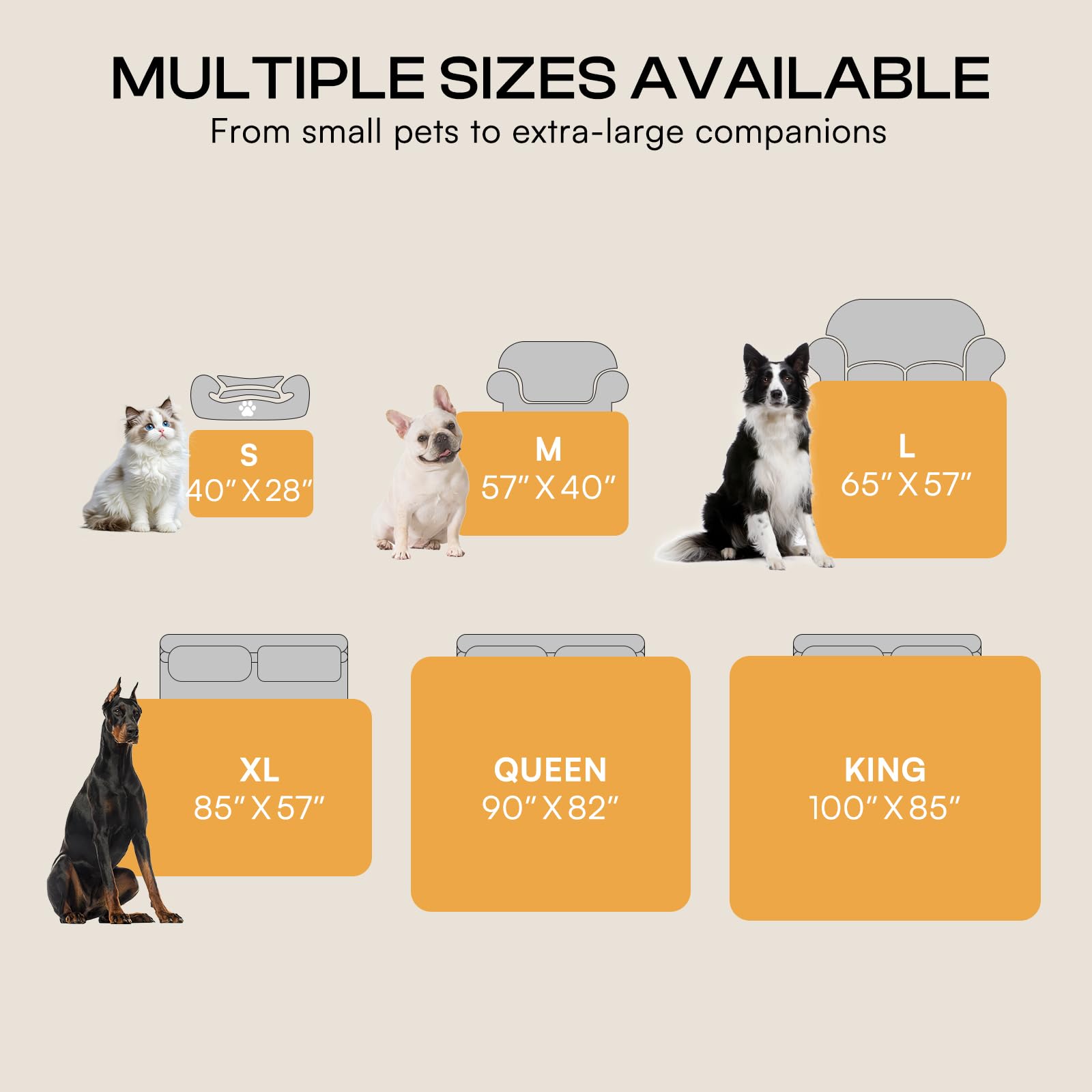 Luciphia couverture impermeable matelas, convient a tout lit dappoint.