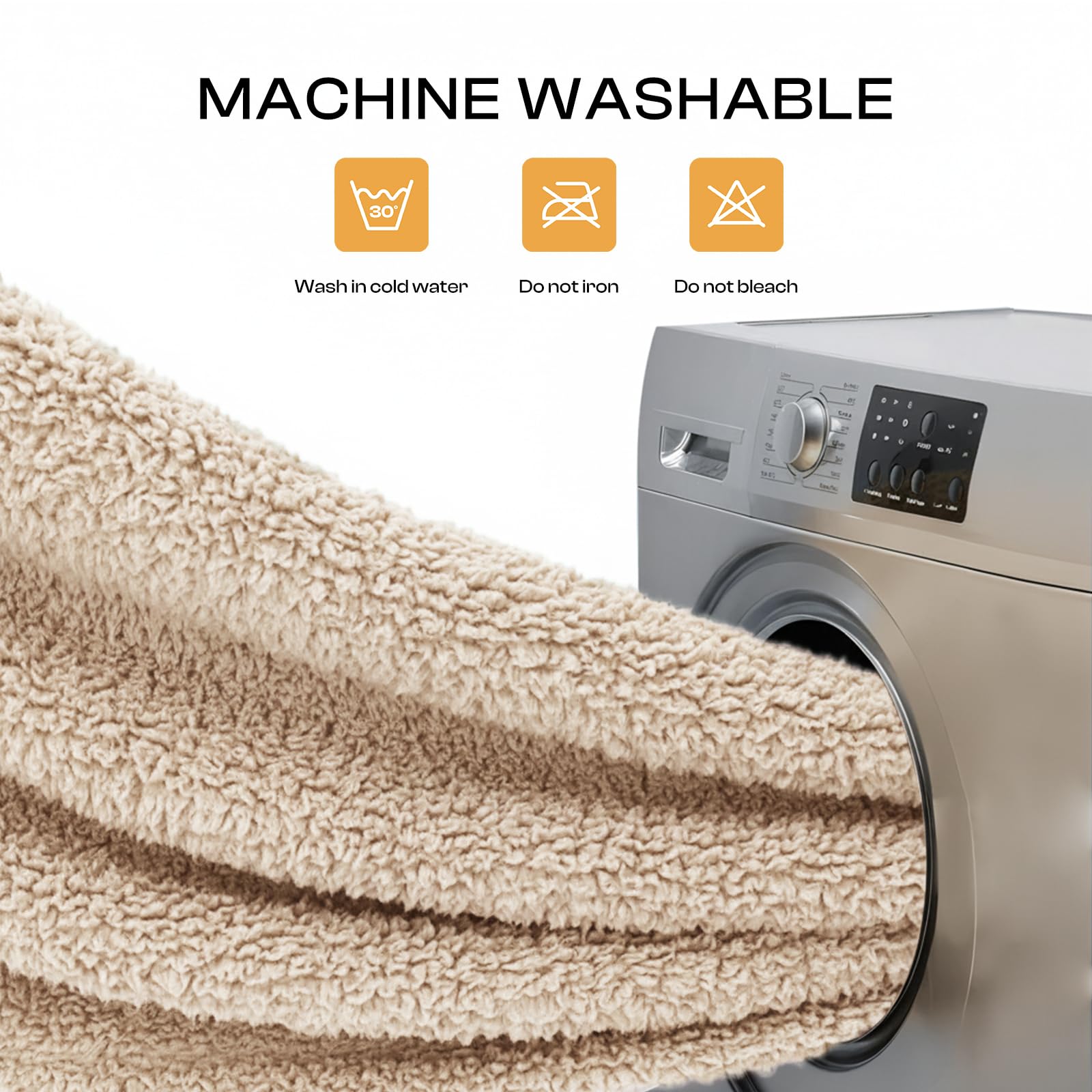 Luciphia, lavage machine facile, entretien rapide.