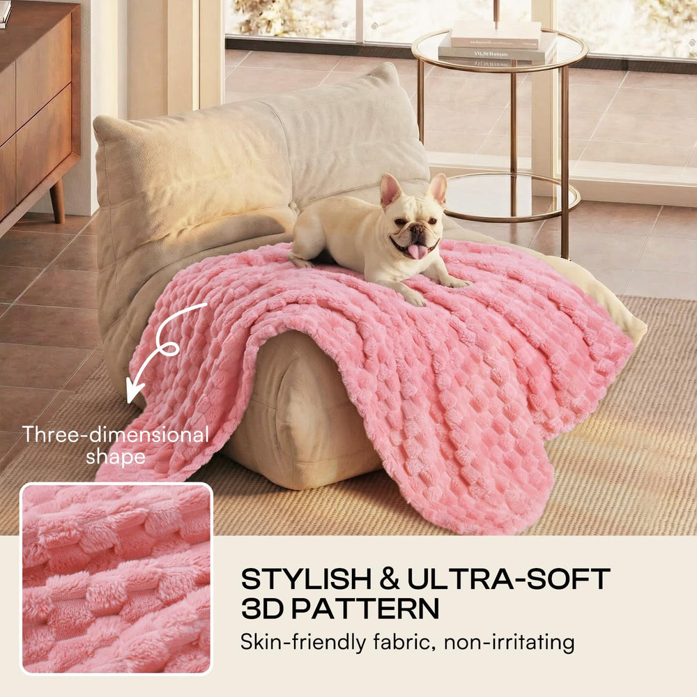 Détail texture 3D jacquard Luciphia, aspect durable et doux.
