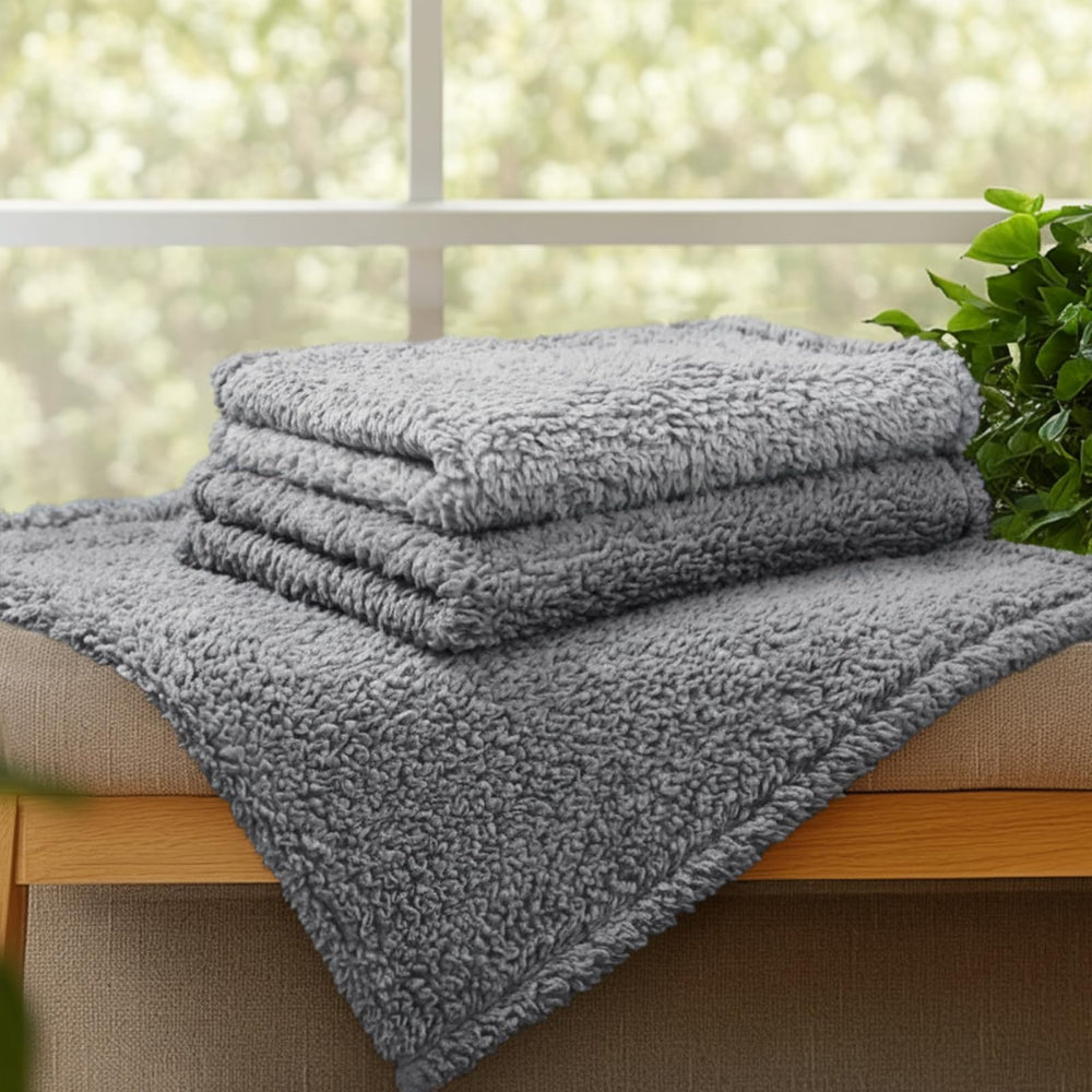 Motif patte Luciphia gris, design mignon pour canapé.