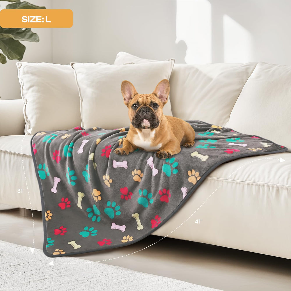 Luciphia couverture taille moyenne 30x20, parfaite pour canapé.