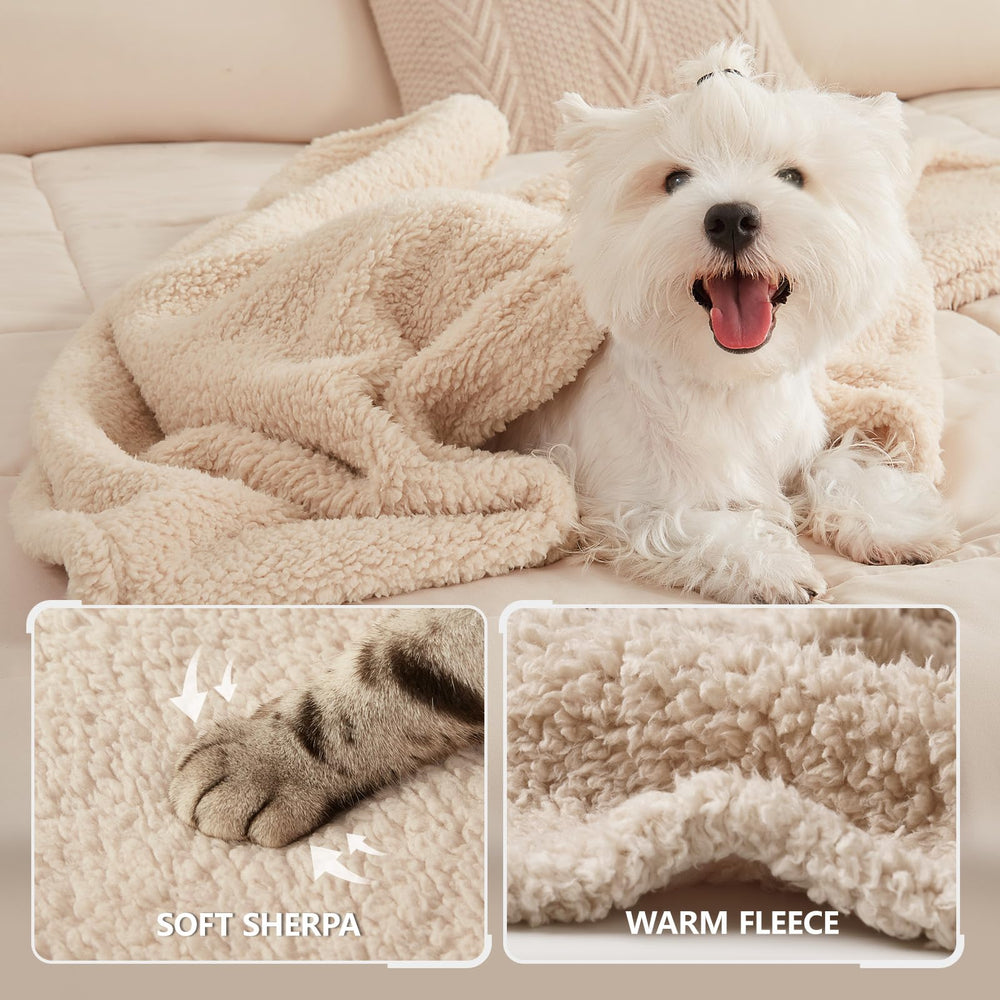 Pack Luciphia de trois couvertures pour animaux pratique et polyvalent.