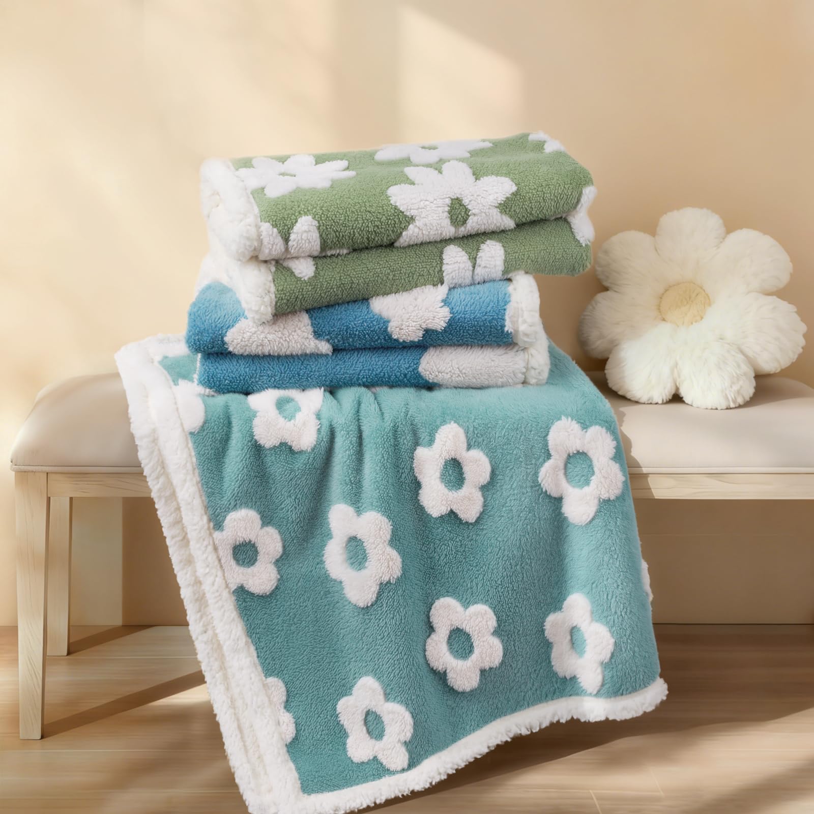 Luciphia protection meubles canapé et fauteuil bleu