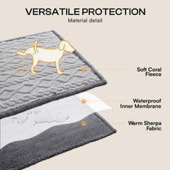 Luciphia Protection meubles avec doublure interne imperméable, évite taches et fuites.