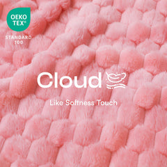 Luciphia Soft 300GSM, confort toute saison en rose, idéal pour chiens et chats