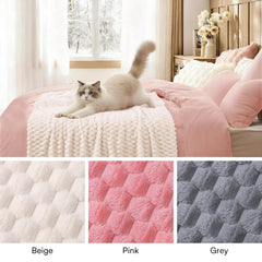 Luciphia Plaid tout-saison offre chaleur durable sans surchauffe.