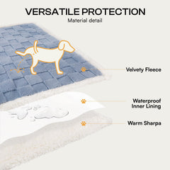 Tailles disponibles de Luciphia, adaptées pour chiens et chats de toutes tailles.