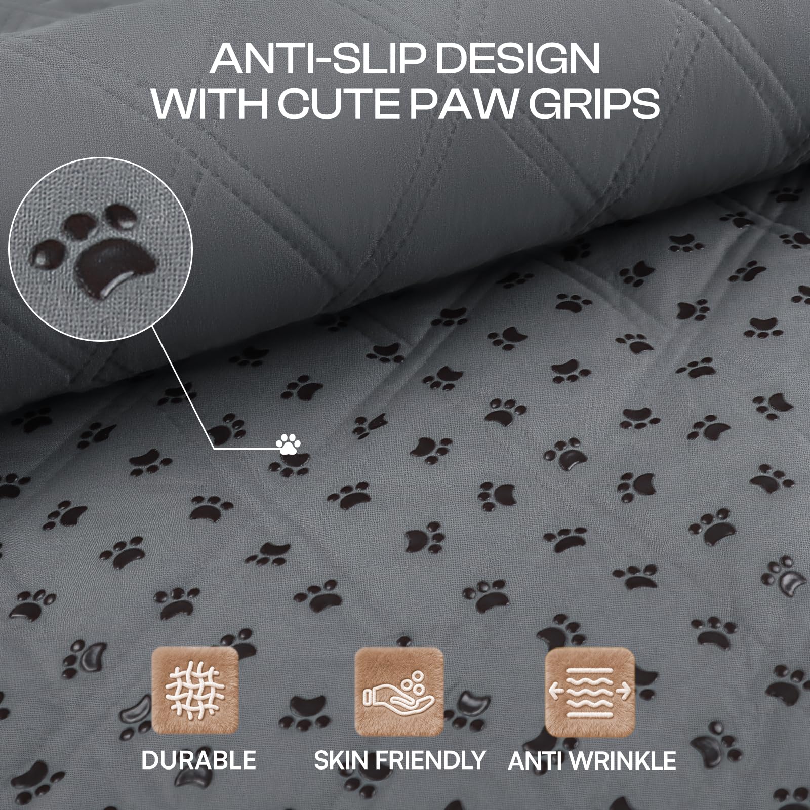 Luciphia tissu durable microfibre résistant aux griffes et à l'usure.