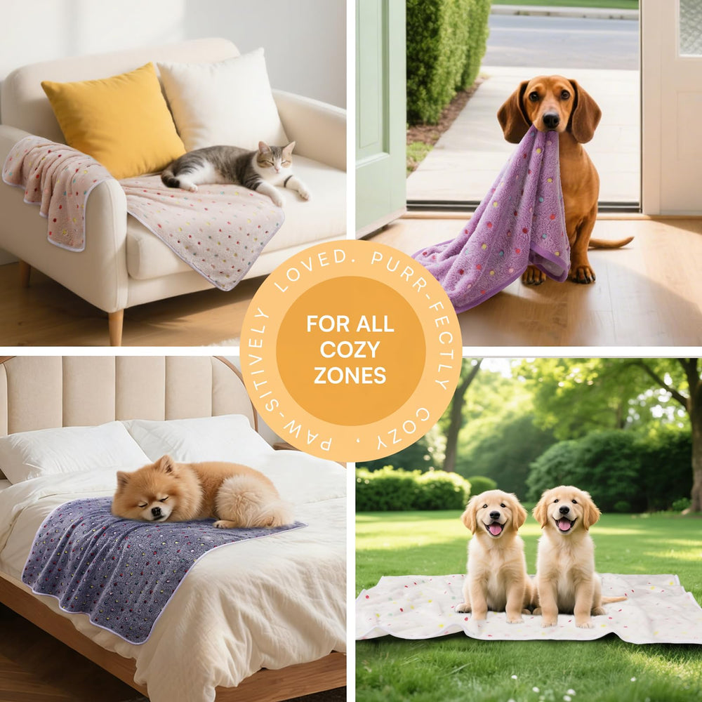 Luciphia: velours double-face corail, texture luxueuse pour chien et chat.