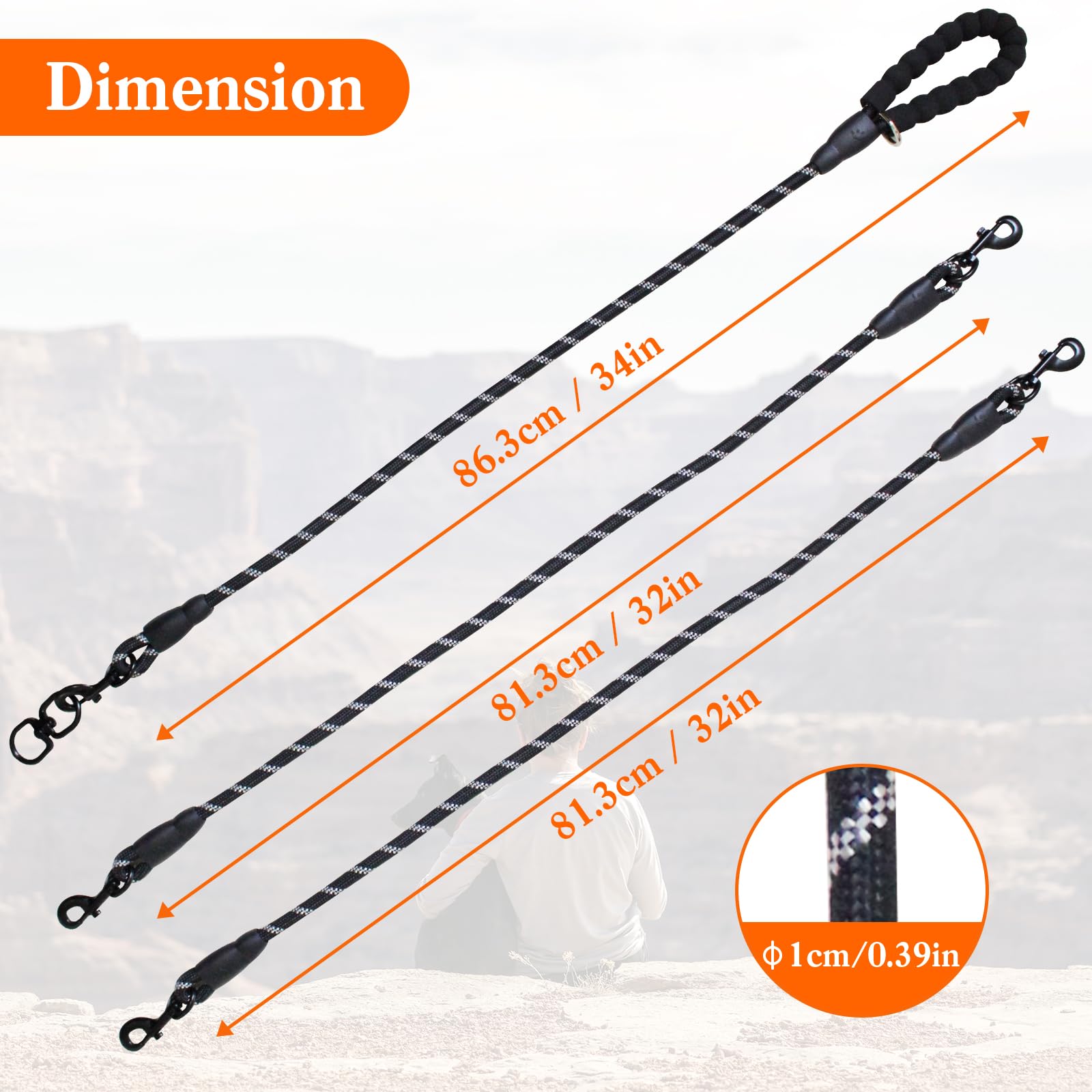 Luck Dawn Six-Dogs: tenue robuste et attache en alliage de zinc de qualité.