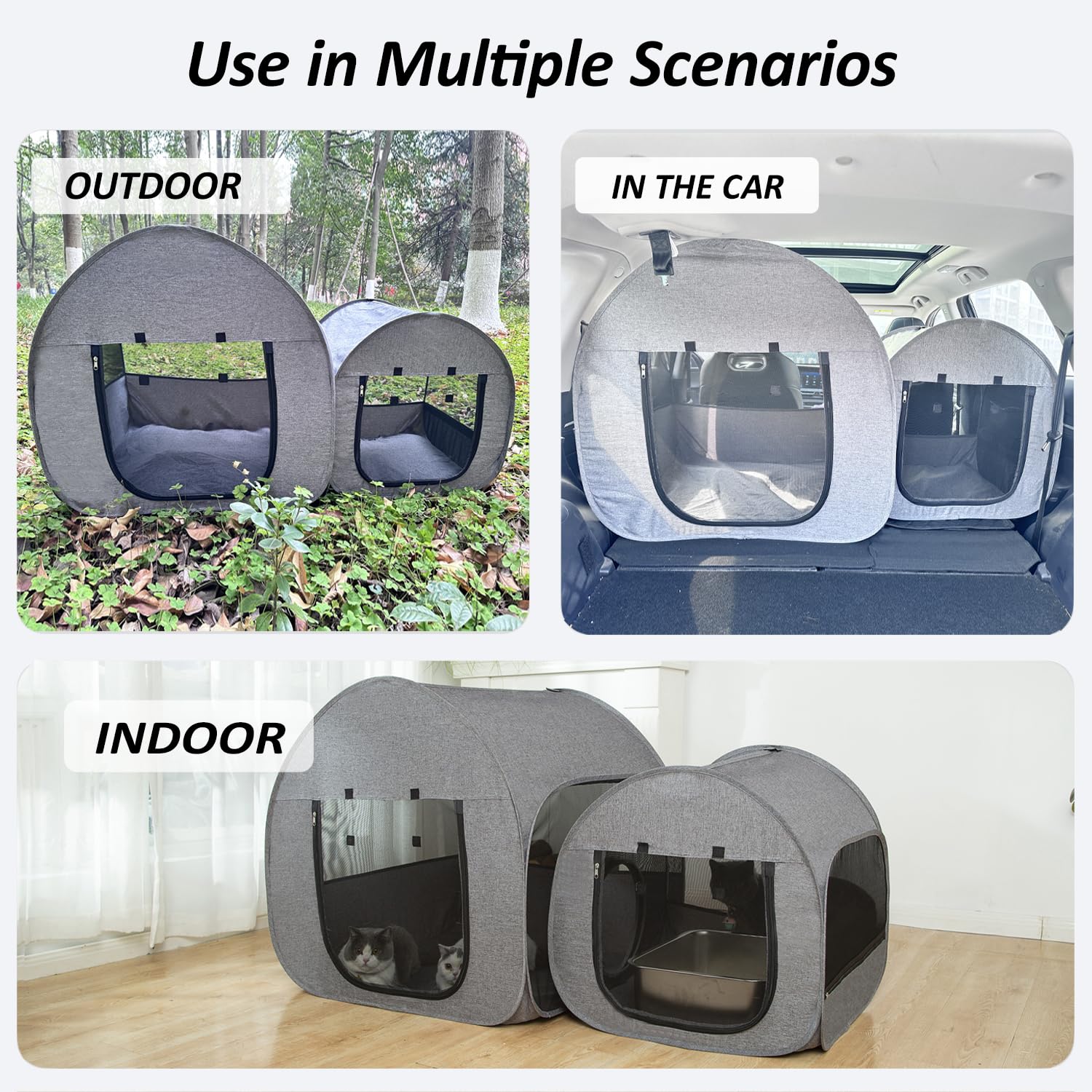 LUCKITTY Conception pliante: léger et facile à transporter pour le camping